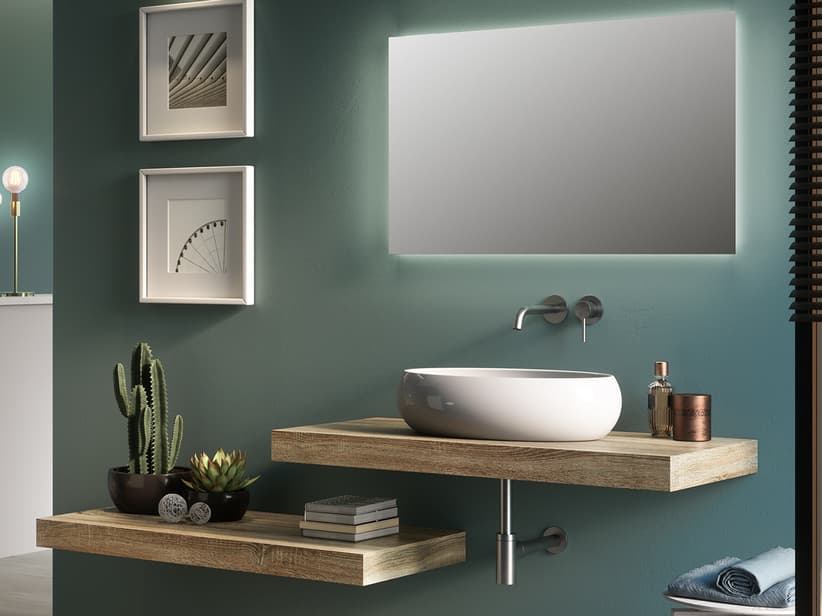 TOPSY TOP cm 120x48xH8 EICHE LARIX | IperCeramica