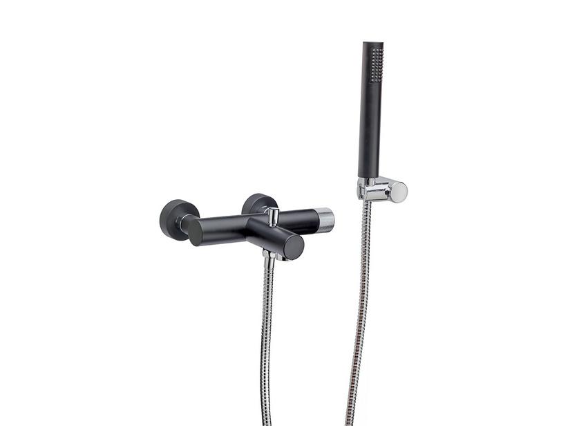 WANNENARMATUR FÜR WANDMONTAGE DALILA SCHWARZ MATT | IperCeramica