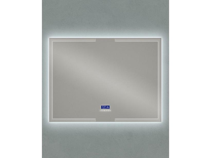 Badezimmerspiegel mit LED-Licht BH Multimedia 120X90 mit Rahmen | IperCeramica
