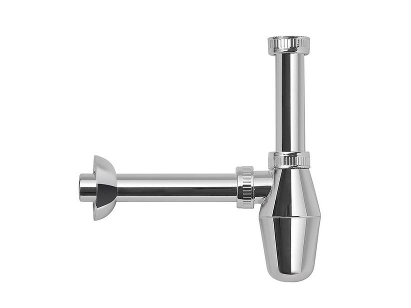 FLASCHENSIPHON AUS PVC CHROM GLÄNZEND | IperCeramica