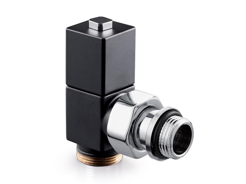 Esedra Ventil Heizkörper Eckversion Schwarz Matt | IperCeramica