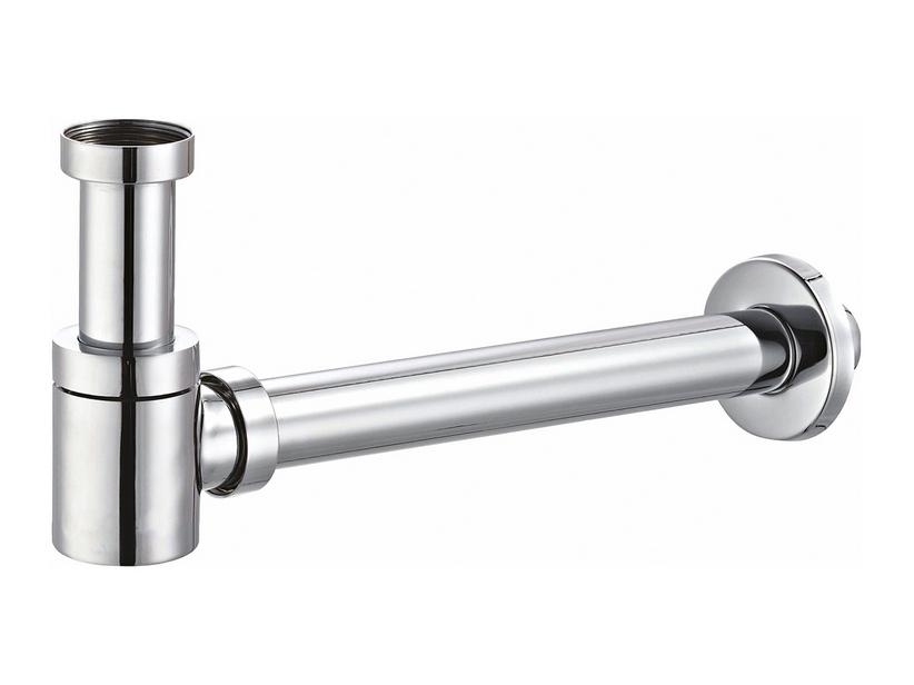 SIPHON FÜR WASCHBECKEN RUND NIEDRIG 11/4 METALL CHROM | IperCeramica