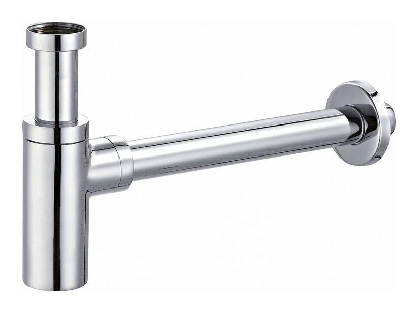 SIPHON FÜR WASCHBECKEN RUND HOCH 11/4 METALL CHROM | IperCeramica