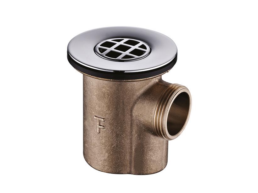 ABLAUFVENTIL DUSCHE MIT SIPHON Ø 60 mm MESSING CHROM | IperCeramica