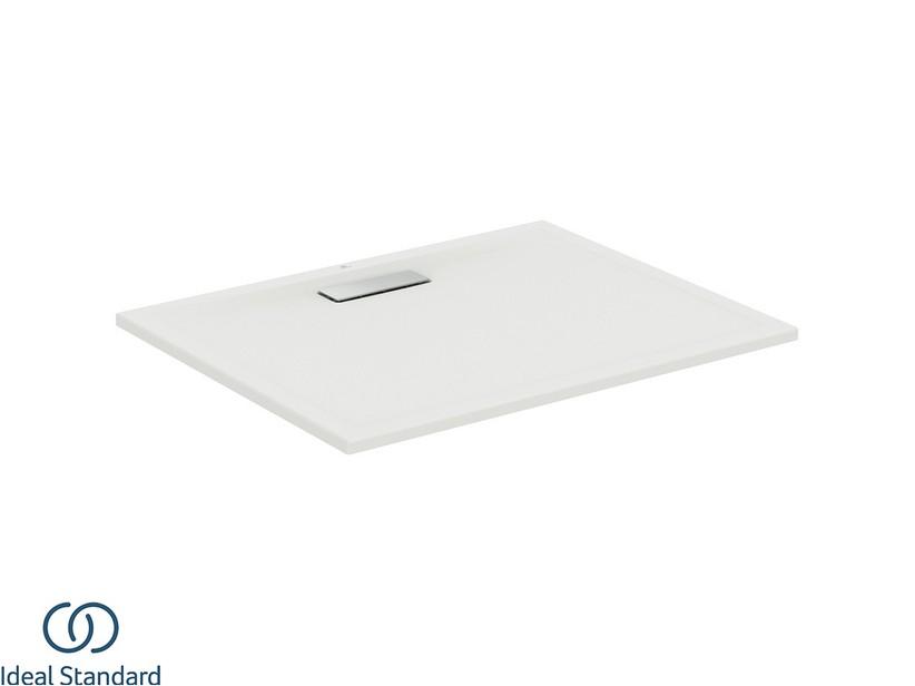 Duschwanne Ideal Standard® Ultra Flat New Rechteckig 100x80 cm Seidenweiß Matt | IperCeramica