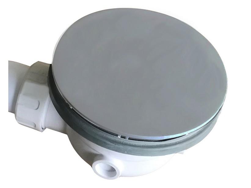 Ablaufgarnitur für Dusche Puro Ø90 mm Aschgrau Matt | IperCeramica