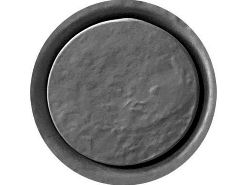 Ablaufgarnitur für Dusche Appia Ø90 mm Kappe aus Keramik Graphit Matt | IperCeramica