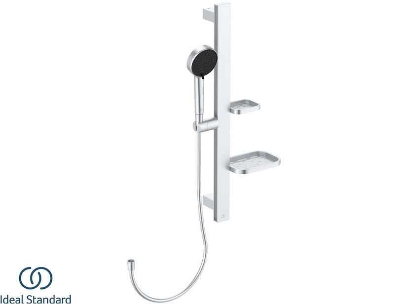 Duschgarnitur Ideal Standard® Alu+ H60 Matt Silver | IperCeramica