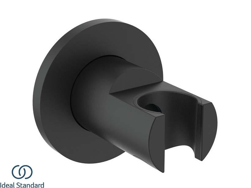 Halterung Dusche Ideal Standard® Idealrain Wandbefestigt Seidenschwarz | IperCeramica