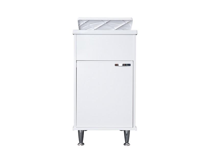 PVC-Waschtischunterschrank Brina 45x50 cm Rechts Weiß | IperCeramica