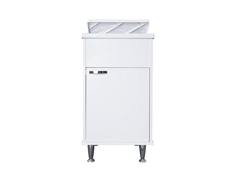PVC-Waschtischunterschrank Brina 45x50 cm Links Weiß | IperCeramica