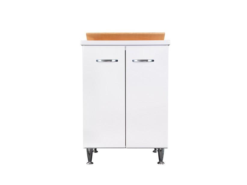 Waschküchenmöbel Comfort 60x50 cm Weiß beschichtet | IperCeramica