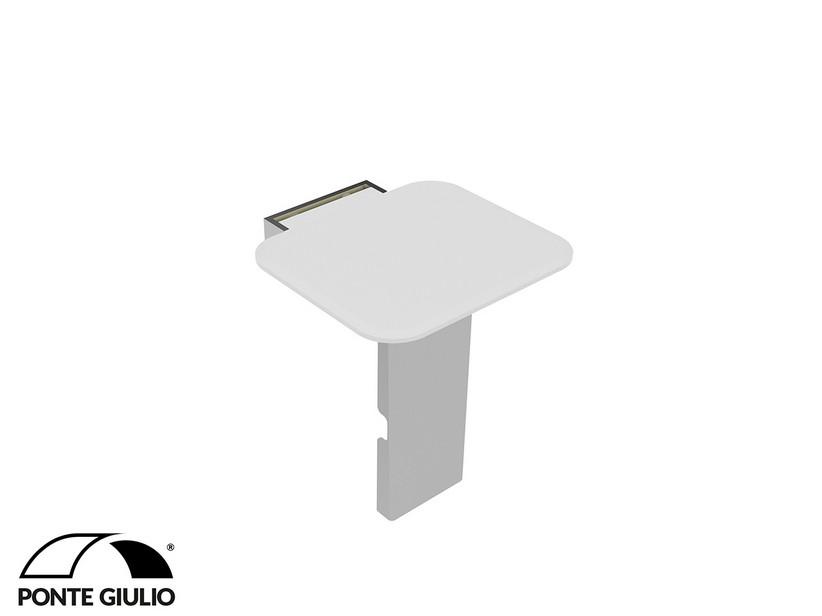 Klappbarer Duschsitz mit Beinen Omnia Weiß | IperCeramica