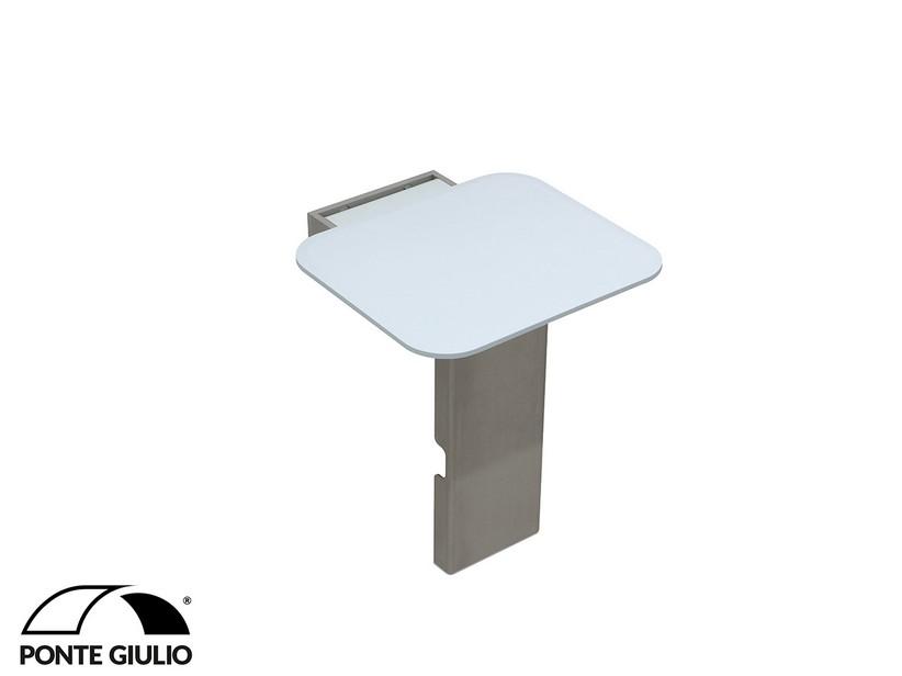 Klappbarer Duschsitz mit Beinen Omnia Helles Arktisblau | IperCeramica