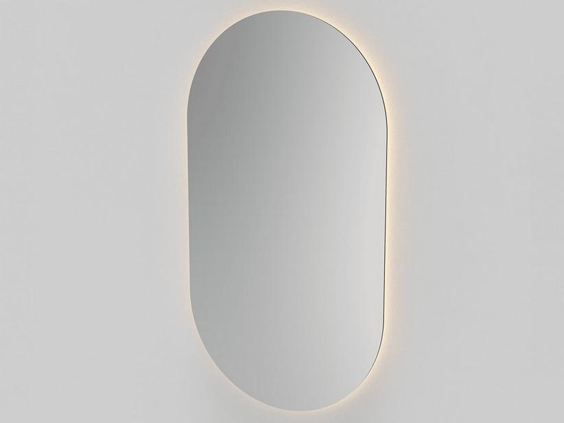 Cupola Ovaler Spiegel 50xH90 cm LED hintergrundbeleuchtet | IperCeramica