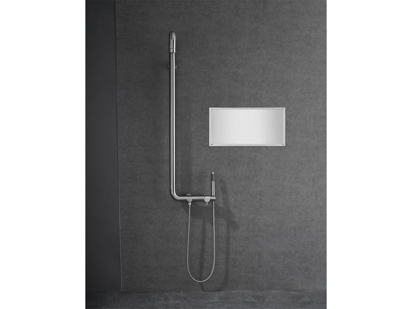 Duschnische Elegance 2 Funktionen Inox 304 gebürstete Ausführung | IperCeramica