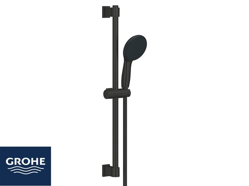 Duschgarnitur Grohe® Vitalio Start 110 mit 2 Strahlen Kopfbrause Mattschwarz | IperCeramica