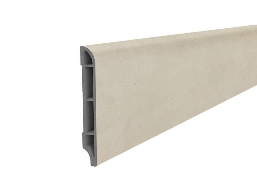 Sockelleiste aus PVC, GBS Beton Cream 70x2400mm | IperCeramica