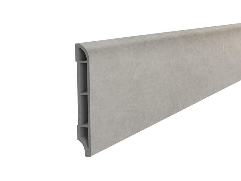 Sockelleiste aus PVC, GBS Beton Greige 70x2400mm | IperCeramica