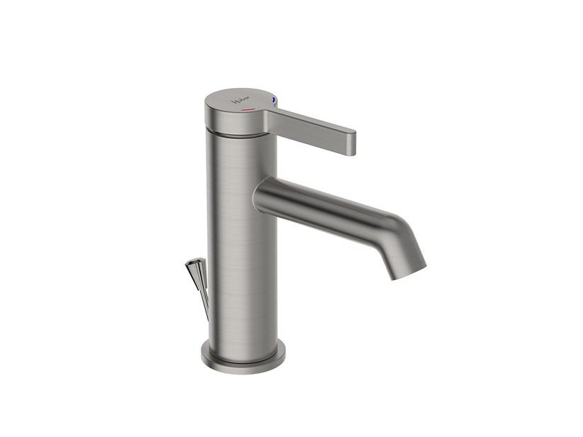 Einhebel-Waschtischarmatur Eolo Nickel gebürstet | IperCeramica