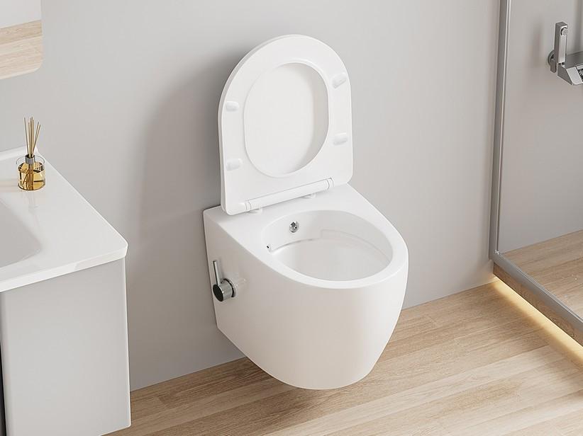 Hänge-WC/Bidet Cardano  Rimless 48,5x37 Weiß | IperCeramica