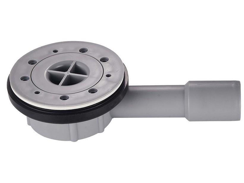 Ablaufgarnitur Low Round Ø90 mm abgesenkt aus ABS | IperCeramica