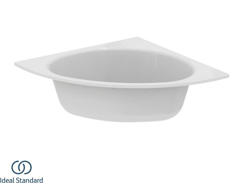 Halbkreisförmige Badewanne Ideal Standard® i.Life 197x143 cm Weiß glänzend | IperCeramica