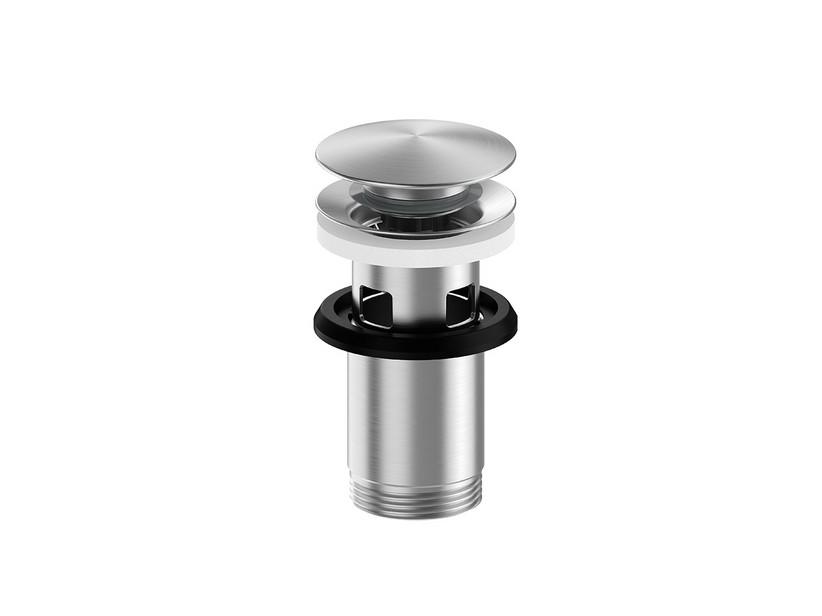 Ablaufgarnitur universal Spring Edelstahl 304 gebürstet | IperCeramica