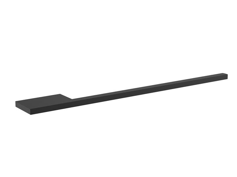Handtuchhalter Reggi 36 cm aus Edelstahl Schwarz matt | IperCeramica