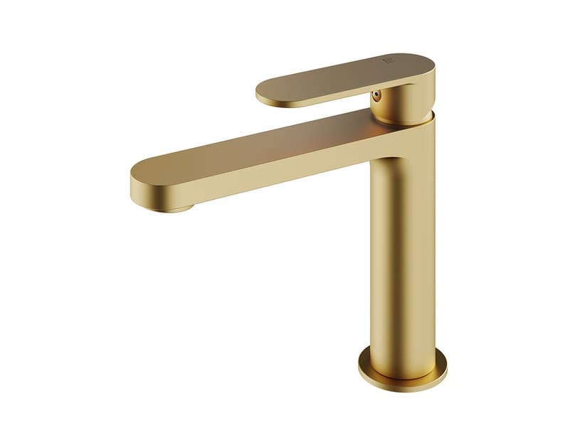 Waschtischarmatur Olmo ohne Ablauf Gold satiniert | IperCeramica