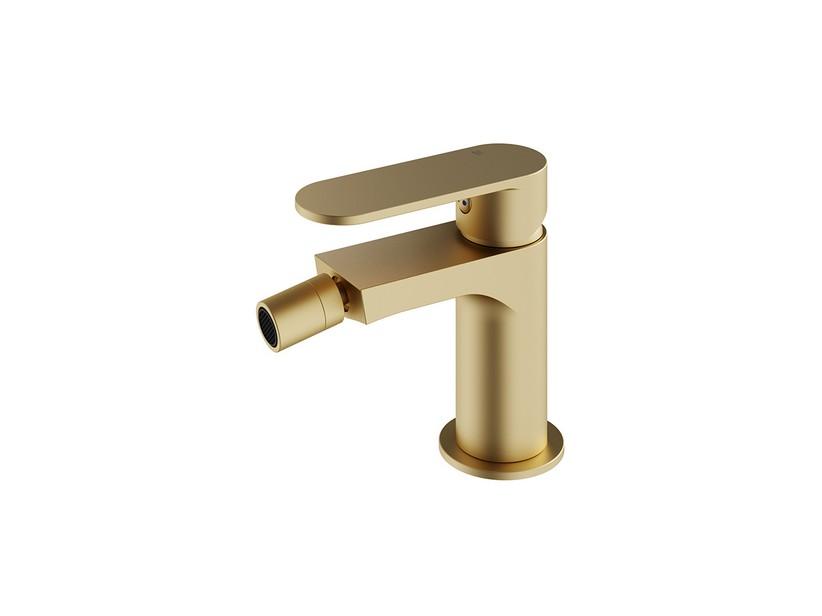 Bidetarmatur Olmo ohne Ablauf Gold satiniert | IperCeramica