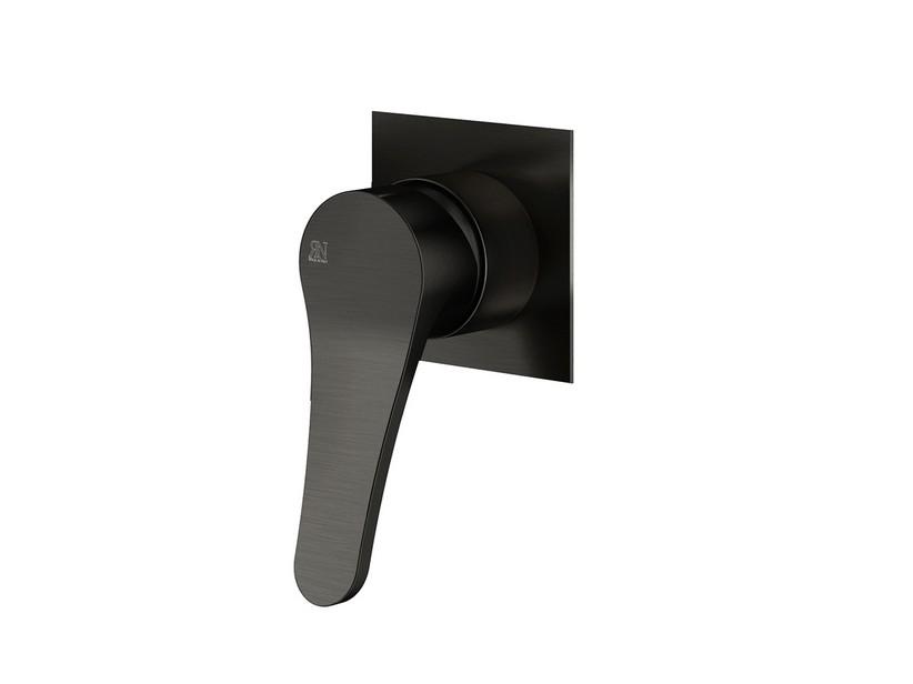 Blende für Duscharmatur Einbau Mamba Gun Metal | IperCeramica