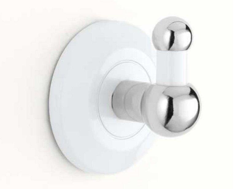 KLEIDERHAKEN DIANA WEISS/CHROM | IperCeramica