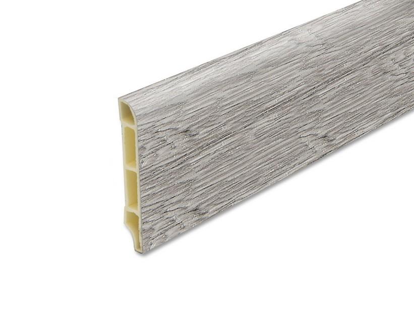 Sockelleiste aus PVC, GBS Skirting Grey 70x2400mm | IperCeramica