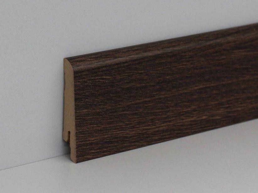 Sockelleiste MDF, Eichenholz Brown Länge 2,4m | IperCeramica