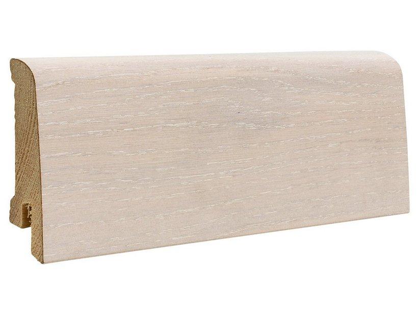 Sockelleiste Holz Eiche Kreide 15X60X2400mm | IperCeramica