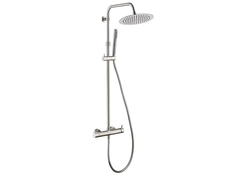 Duschsäule Violette Chrom gebürstet | IperCeramica