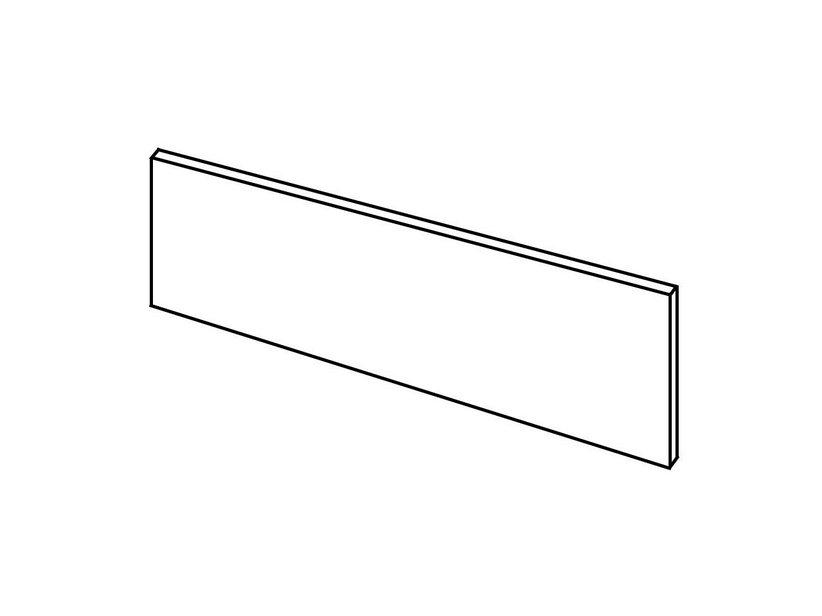 Sockelleiste Bianco Paros 6,5x120 Weiß Matt | IperCeramica