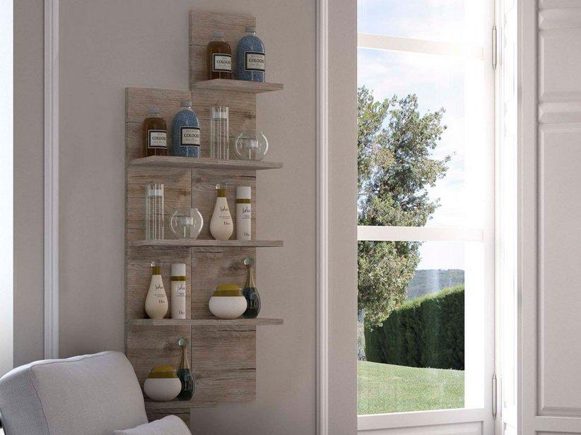 ETAGERE SMART 4 FÄCHER 22x14 cm H120 NATURAL OAK | IperCeramica