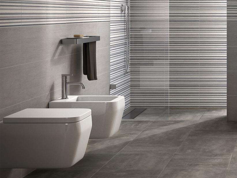 Wandfliese Forest Grau Anthrazit 25X40 | IperCeramica