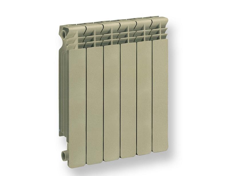 Röhrenheizkörper Aluminium Helyos Evo Color 8 Elemente 1036 W Beige | IperCeramica