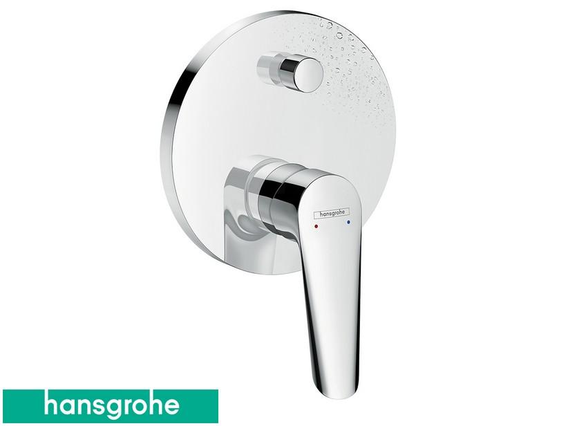 Blende für Einhebelmischer Dusche Einbau mit 2-Wege-Umschaltventil Hansgrohe® Logis und Chrom | IperCeramica