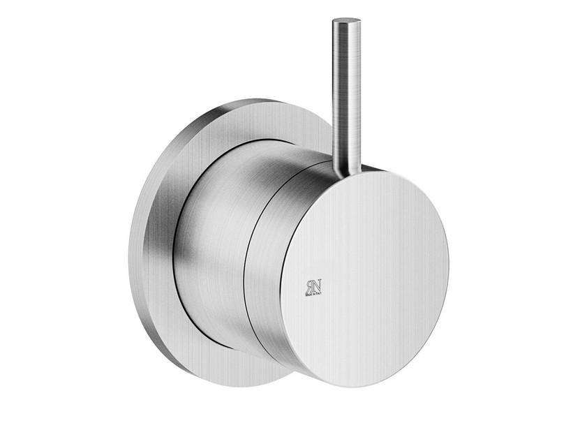 Umschaltventil Dusche Einbau 2/3 Wege Luxy aus gebürstetem Edelstahl 316 | IperCeramica