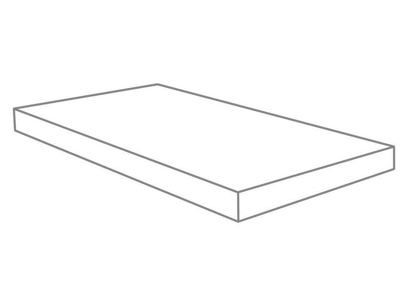 Megastep Rechtsecke 30X120X3X3 - Stufe Feinsteinzeug Unique Natural | IperCeramica