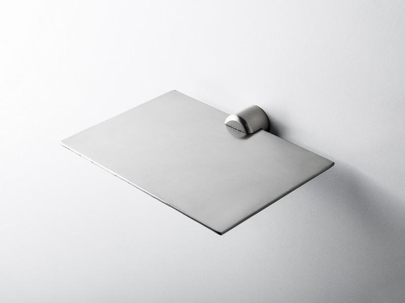 Duschregal Cut 11 cm aus gebürstetem Edelstahl | IperCeramica