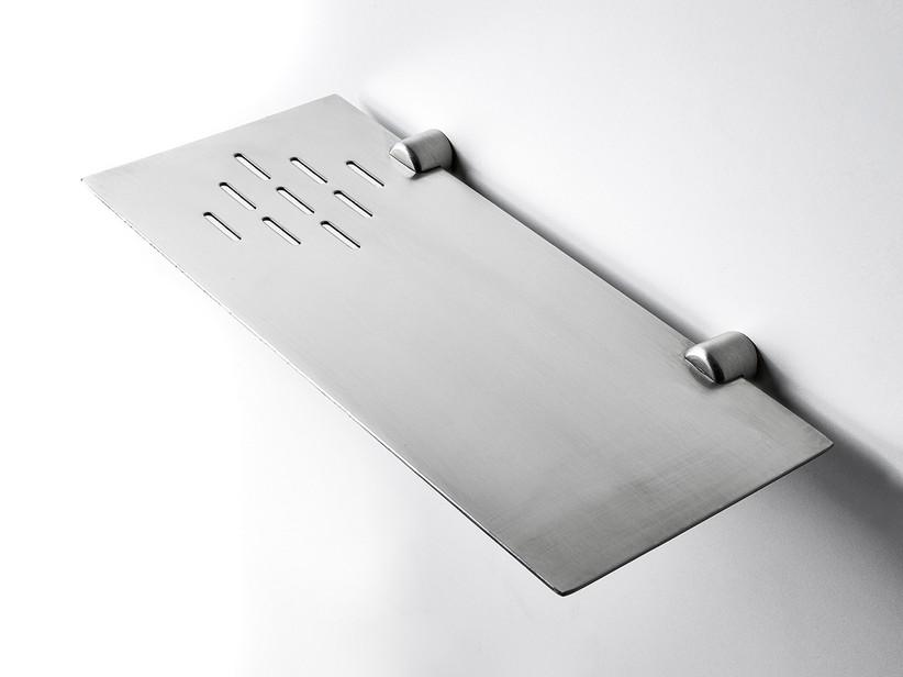 Duschregal Cut 35 cm aus gebürstetem Edelstahl | IperCeramica