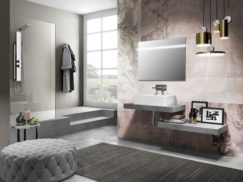 TOPSY TOP cm 90x48xH8 GRAU OSSIDO | IperCeramica