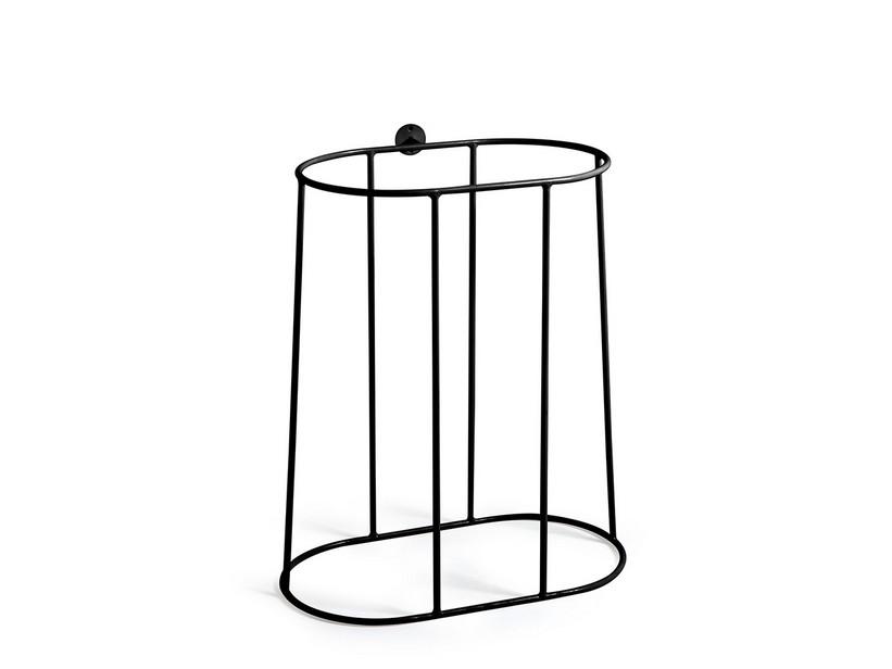 Waschtischmöbel Tinozza mattes schwarzes Metall | IperCeramica