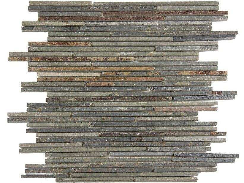 Mosaik Naturstein Calgary Rust 33X30 8mm Grau-Braun | IperCeramica