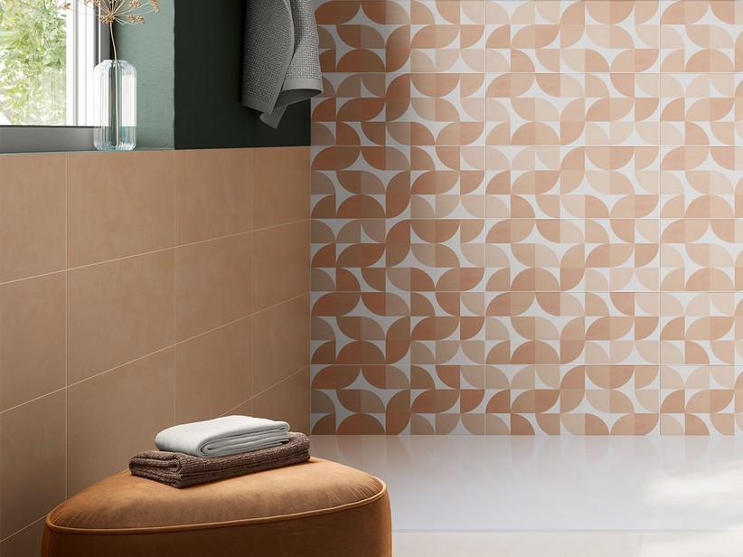 Wandfliese Move Rose 25x60 einfarbig Rose Matt | IperCeramica